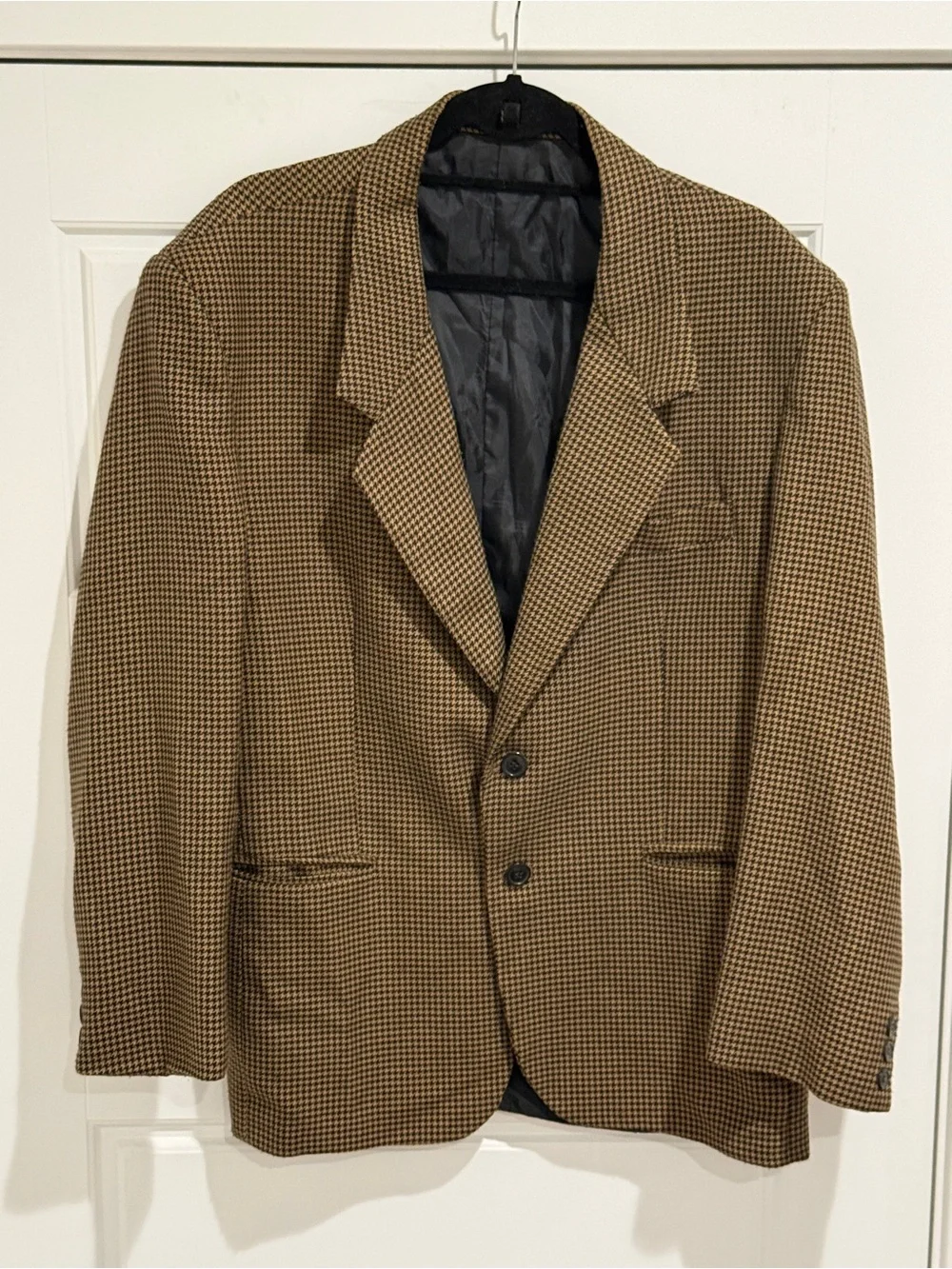 Vintage Millibar Houndstooth Italian Blazer M/50